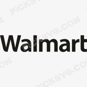 Walmart Letter Black