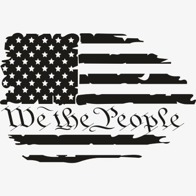 We the People US Flag Svg - Free SVG