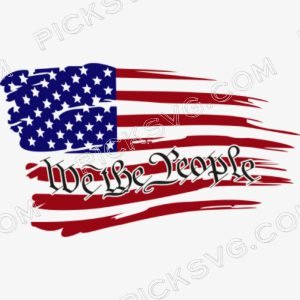 We the People Colour Flag