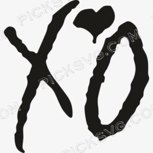 Xo Black Logo