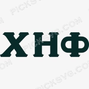 chi eta phi greek letters