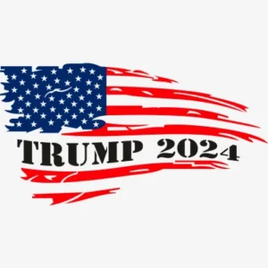 American Flag Trump 2024 Svg - Patriotic And Flags