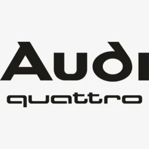 Audi Quattro with Letter Svg - Motor logos SVG