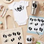 Baby Footprint Bundle SVG