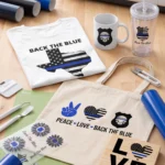 Back The Blue Bundle Svg