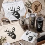 Buck Deer Svg
