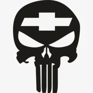 Chevrolet Punisher Skull Svg - Motor logos SVG