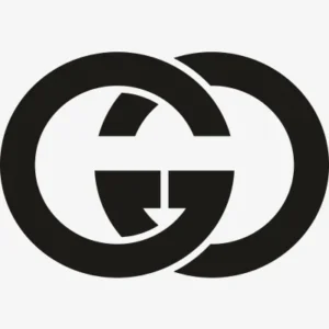 Gucci GG Black Logo Svg