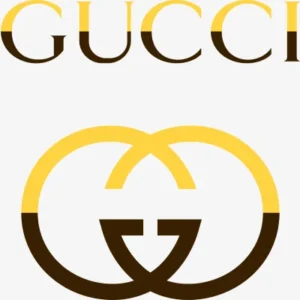 Gucci Logo Gold Svg - Gucci Logos Svg