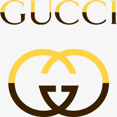 Gucci Logo Gold Svg - Gucci Logos Svg