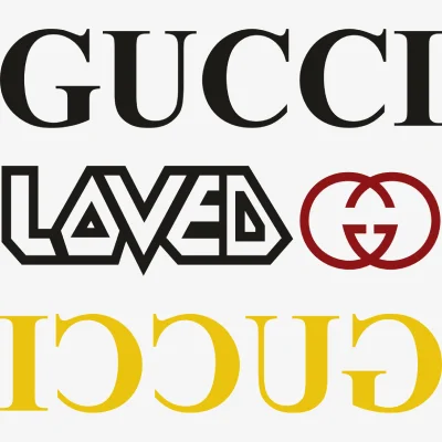 Gucci Loved Svg - Gucci Logos Svg