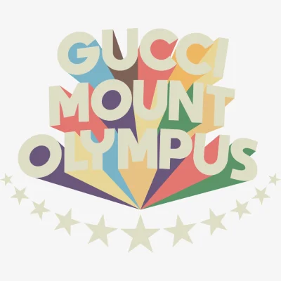 Gucci Mount Olympus T-shirt Svg - Gucci Logos Svg