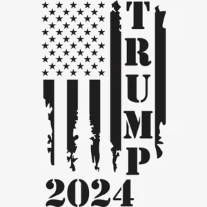President Trump 2024 Svg - Patriotic And Flags