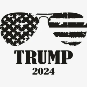 Trump 2024 Sunglasses Svg - Patriotic And Flags