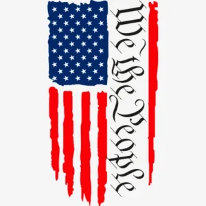 We the People America Flag Svg - Patriotic And Flags