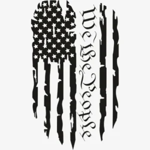 We the People USA Flag Svg - Patriotic And Flags