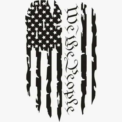 We the People USA Flag Svg - Patriotic And Flags