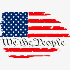 We the People US Flag Svg - Patriotic And Flags