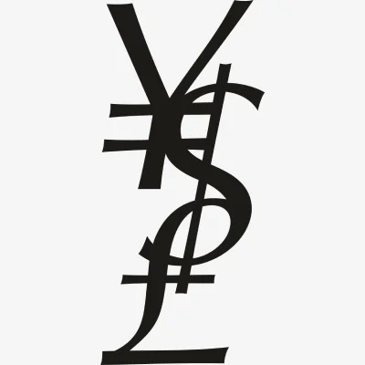 Ysl Letter Style Svg - Yves Saint Laurent Logo Svg