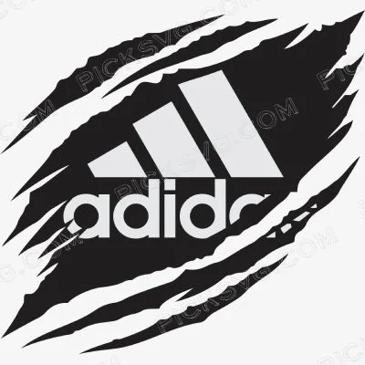 Ripped Adidas Svg - Adidas Logos Svg