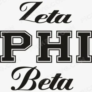 Zeta Phi Beta Svg - Quotes SVG