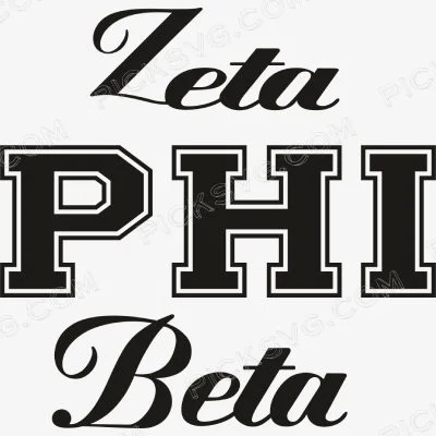 Zeta Phi Beta Svg - Quotes SVG