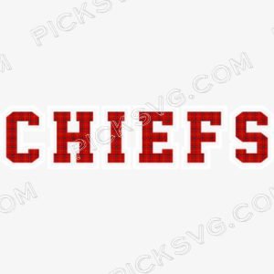 Chiefs Buffalo Plaid Logo