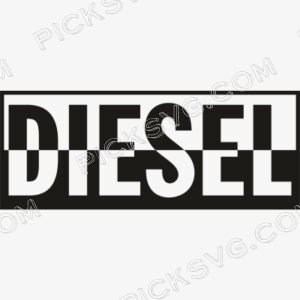 Diesel HalfCut Svg