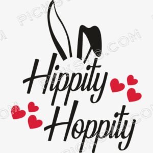 Hippity Hoppity Svg