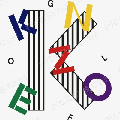 K Kenzo Svg - Fashion Brands SVG