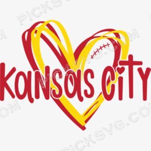 Kansas City Heart Svg
