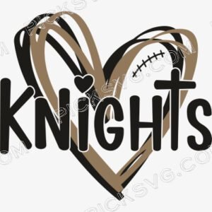 Knights Heart Svg