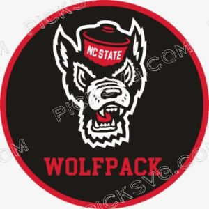 North Carolina Wolfpack Svg