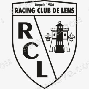 Racing Club De Lens Black Fc Svg