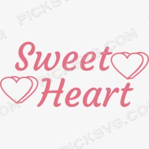 Sweet Heart Svg