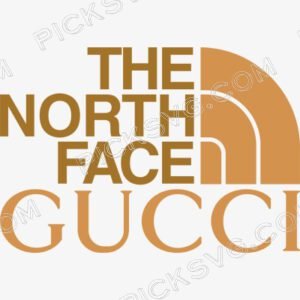 The North Face Gucci Svg