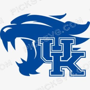 University of Kentucky UK Wildcat Svg