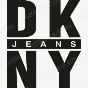 Dkny Jeans Svg - Fashion Brands SVG