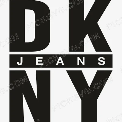 Dkny Jeans Svg - Fashion Brands SVG