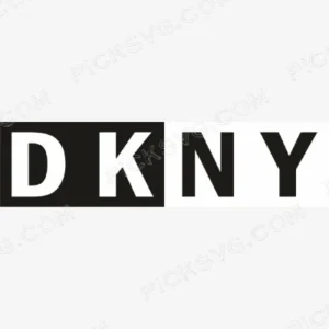 Dkny Black And White Svg - Fashion Brands SVG