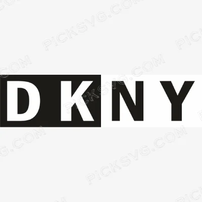 Dkny Black And White Svg - Fashion Brands SVG