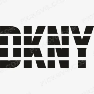 Dkny Black Logo Svg - Fashion Brands SVG
