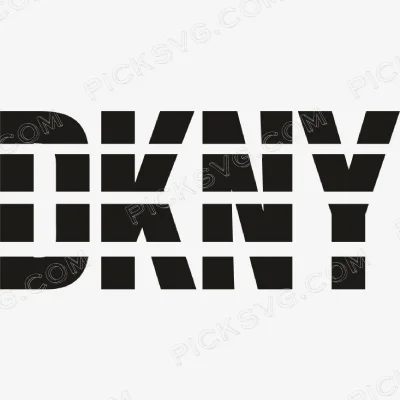 Dkny Black Logo Svg - Fashion Brands SVG