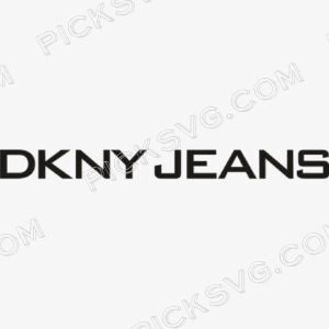 Dkny Jeans Letter Svg