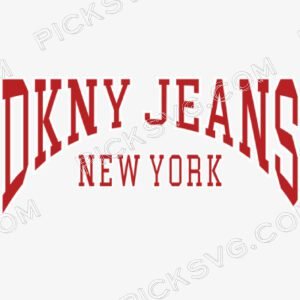 Dkny Jeans New York Svg