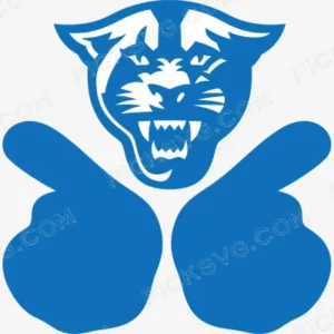 Georgia State Panthers Svg - Sports Logos