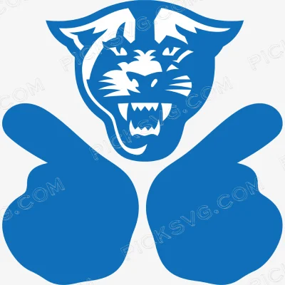 Georgia State Panthers Svg - Sports Logos