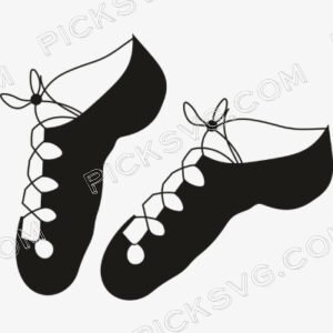 Irish Dance Soft Shoes Svg 1