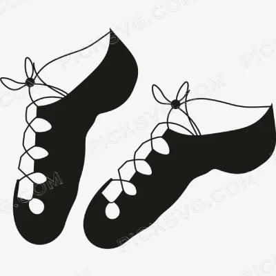 Irish Dance Soft Shoes Svg - Miscellaneous SVG