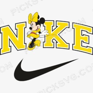 Minnie mouse Nike Svg